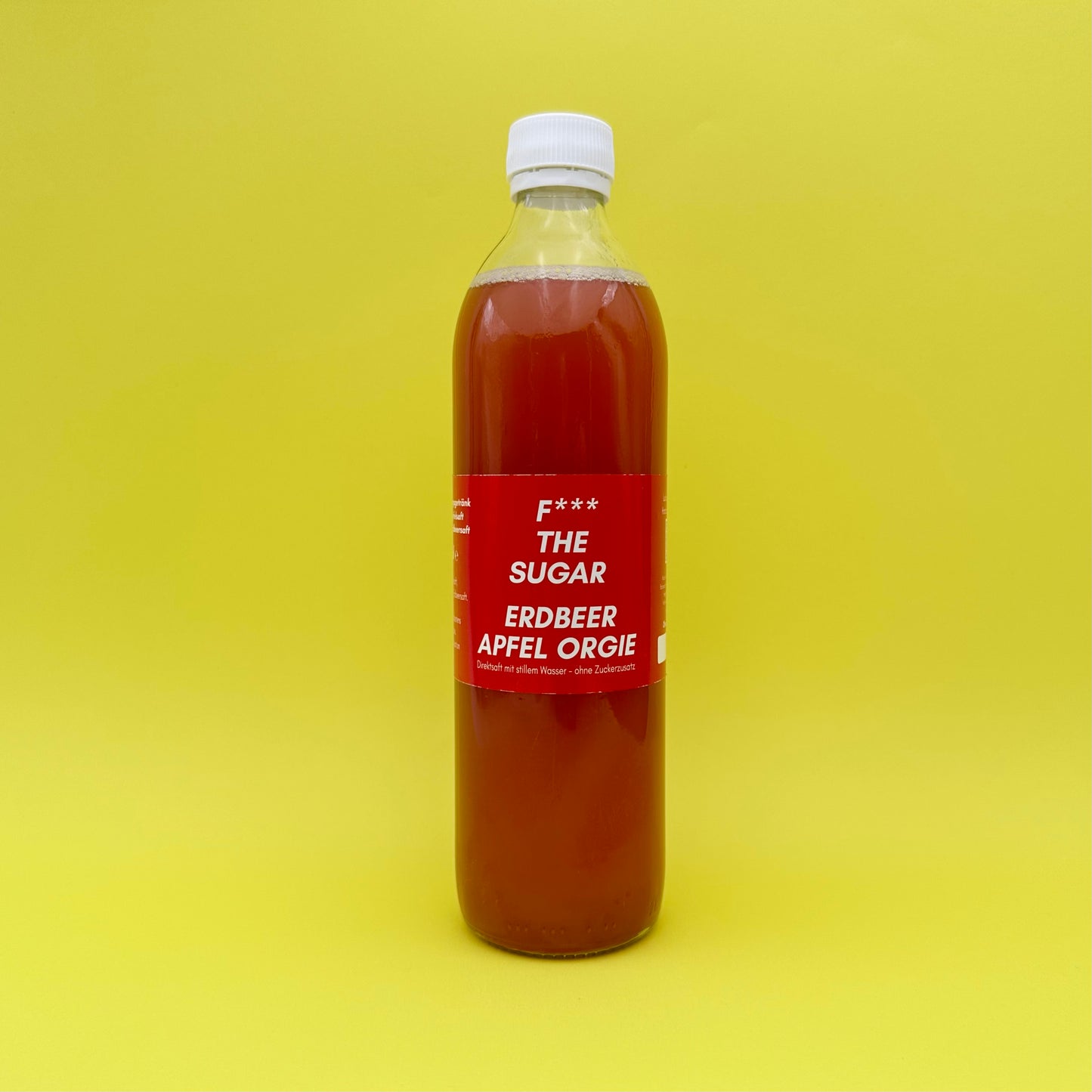 F*** THE SUGAR Erdbeer Apfel Orgie 6 x 500ml