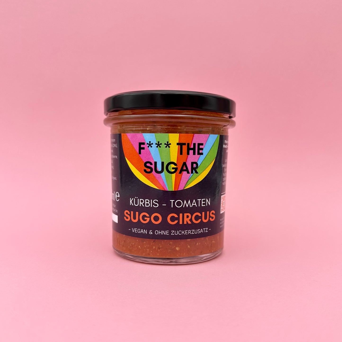 F*** THE SUGAR Kürbis Tomaten Sugo Circus 350ml