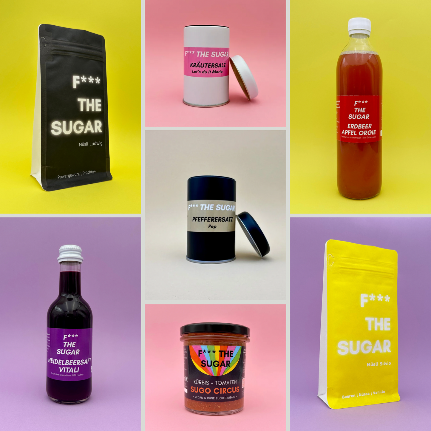 F*** THE SUGAR Das Paket