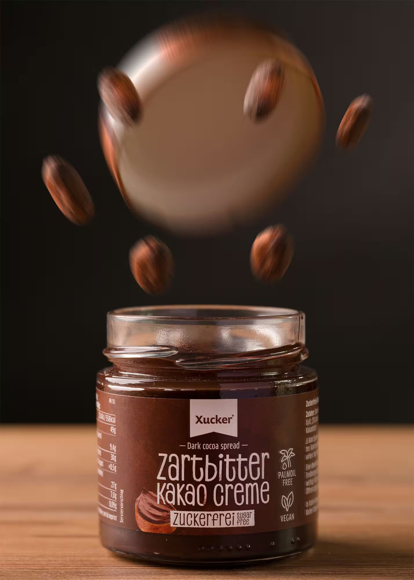 Zuckerfreie Zartbitter Kakao Creme (Xylit)