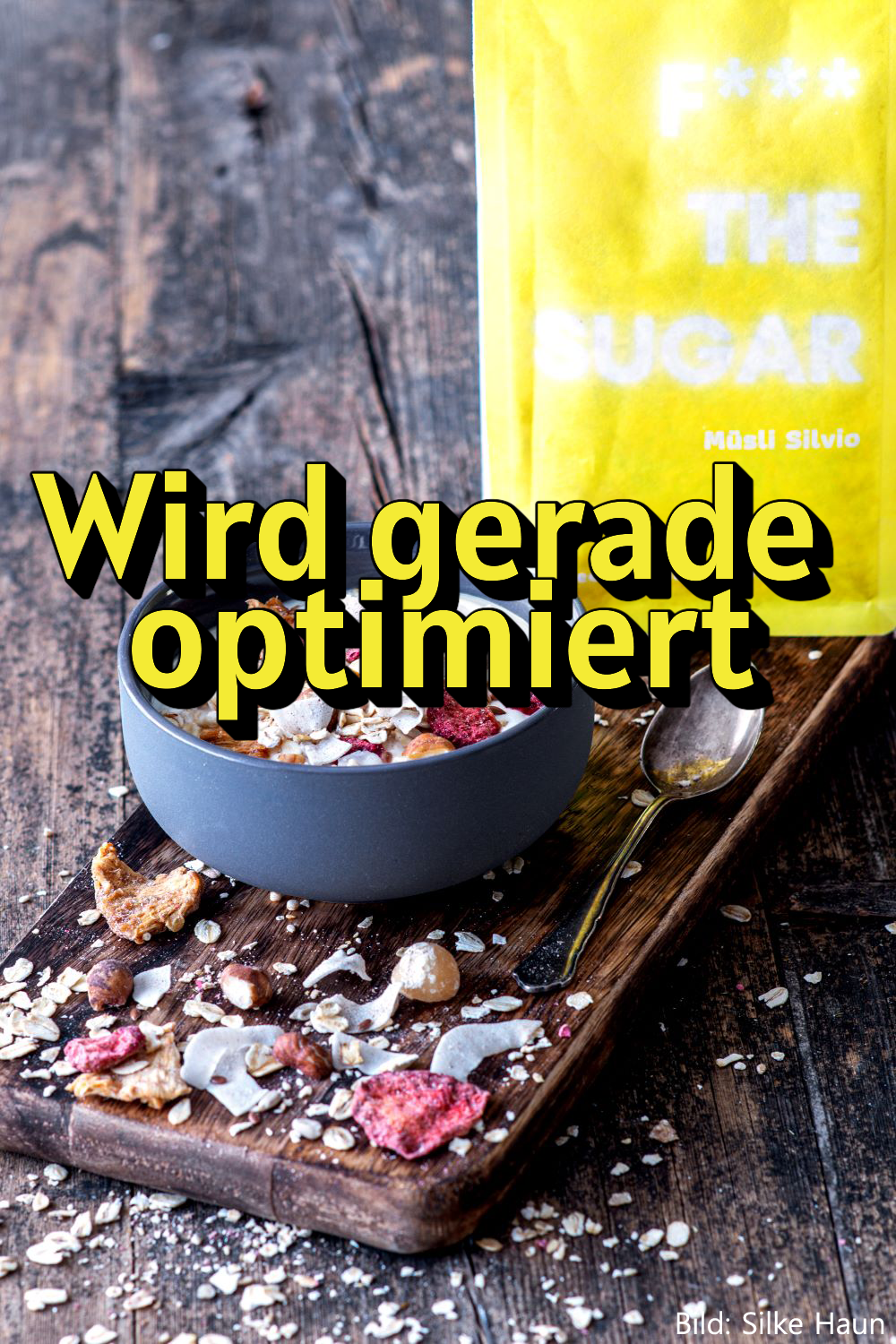 F*** THE SUGAR Müsli Silvio 300g