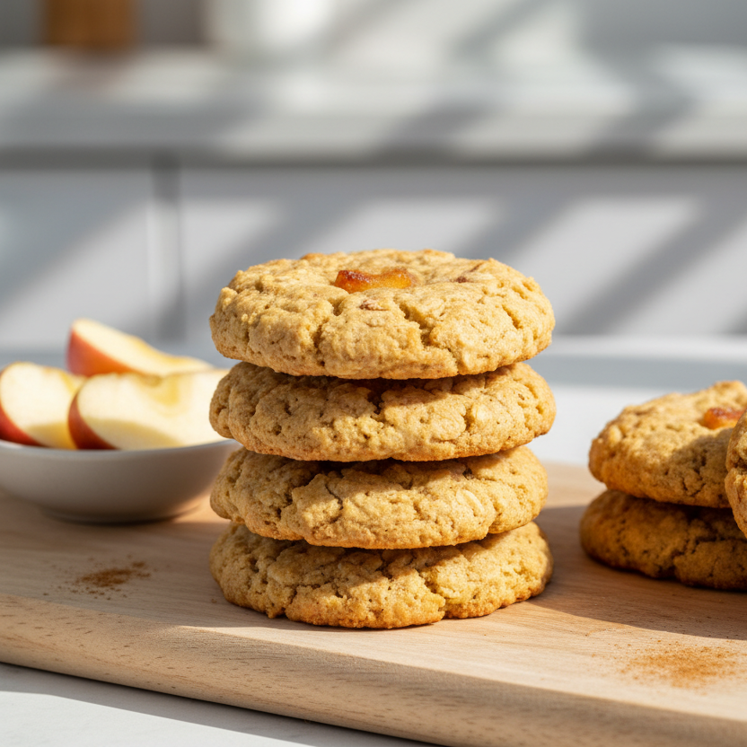 Backmischung Newtons² - Resistente Stärke - Apfel Cookies