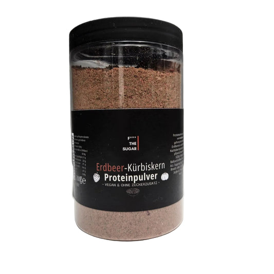 Erdbeer-Kürbiskern Protein Pulver
