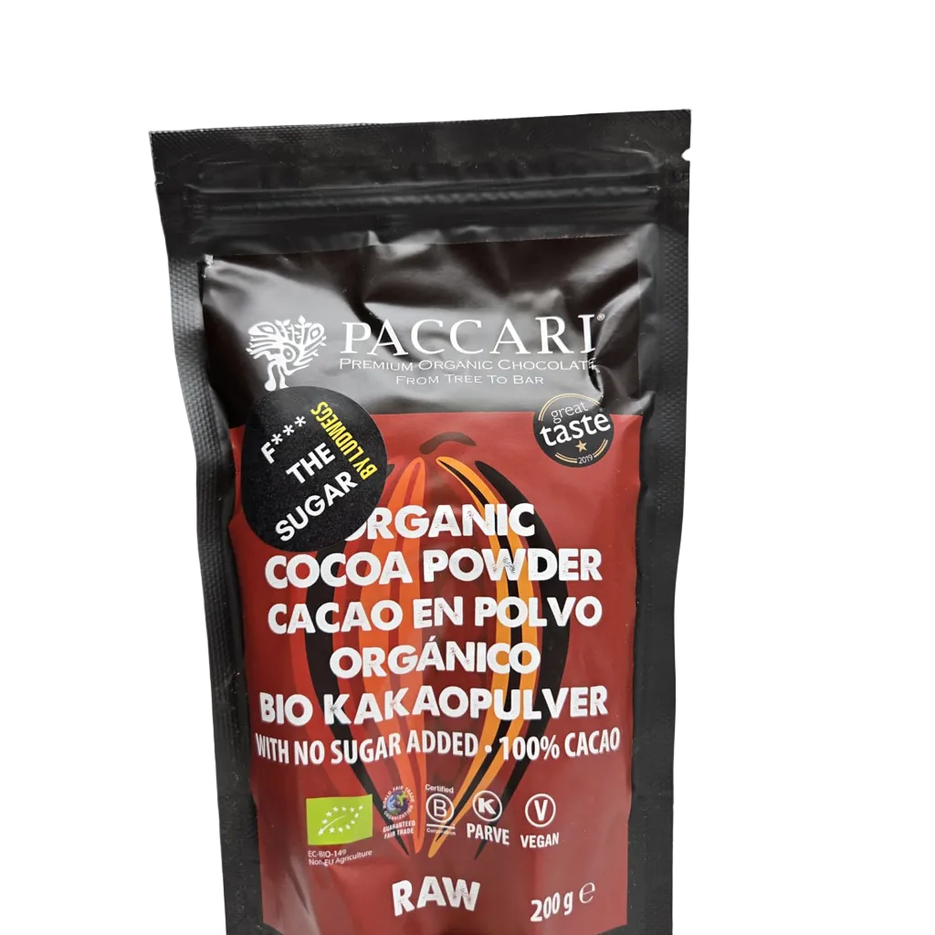PACCARI | Rohes Bio Kakaopulver | 100% Kakao | Ecuador