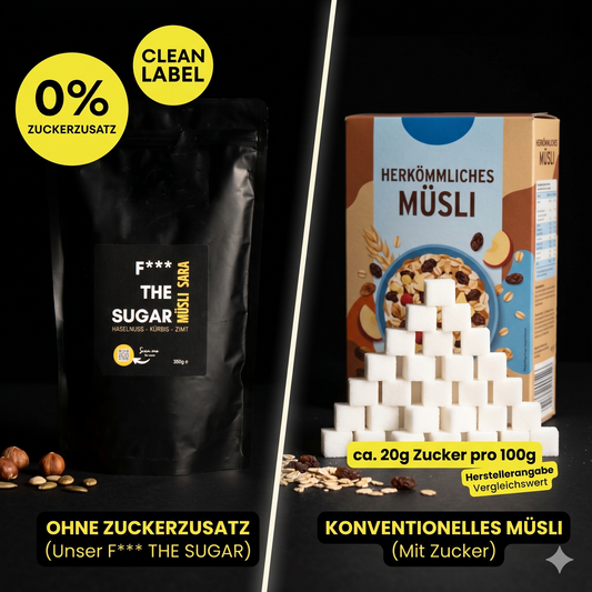 Müsli Sara - Haselnuss - Kürbis - Zimt