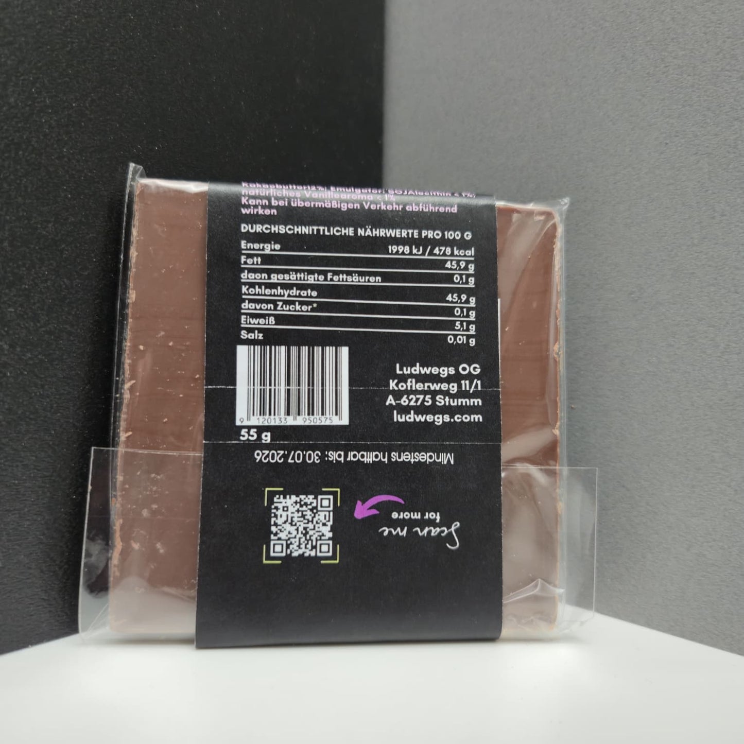 Schoki Sara - Vollmilch ohne Zuckerzusatz